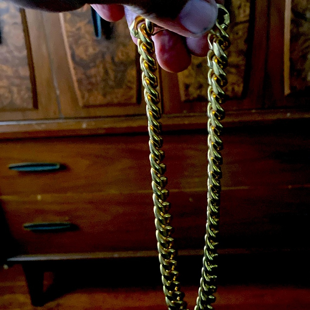 18” gold chain